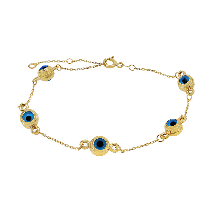 Evil Eye Bracelet - 10KT