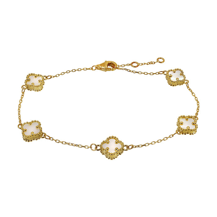 Clover Bracelet - 10KT