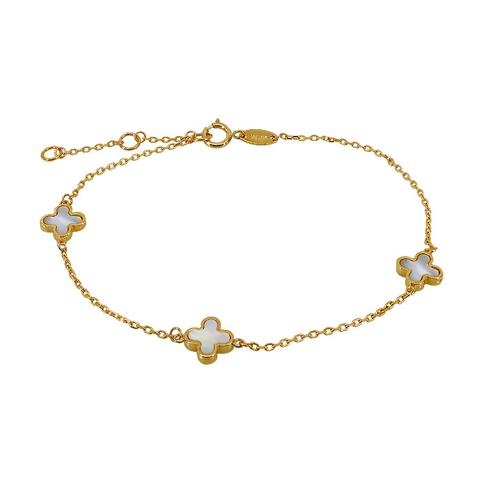 Mini Clover Bracelet - 10KT