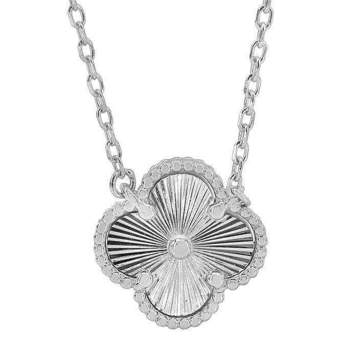 Clover Necklace - Silver